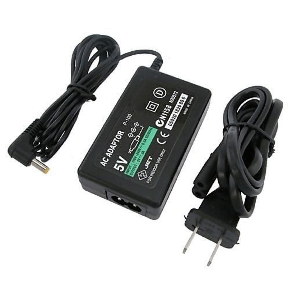 PSP Charger, AC Adapter Wall Charger Compatible with Sony PSP-110 PSP-1001  PSP 1000 / PSP Slim & Lite 2000 / PSP 3000 Replacement