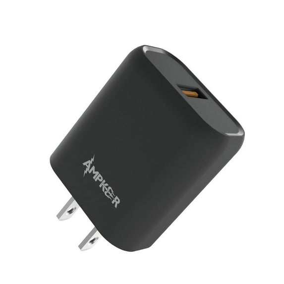 18W Quick Charge 3.0 Fast Charging USB Home Travel Wall Charger for BLU G91S - Black