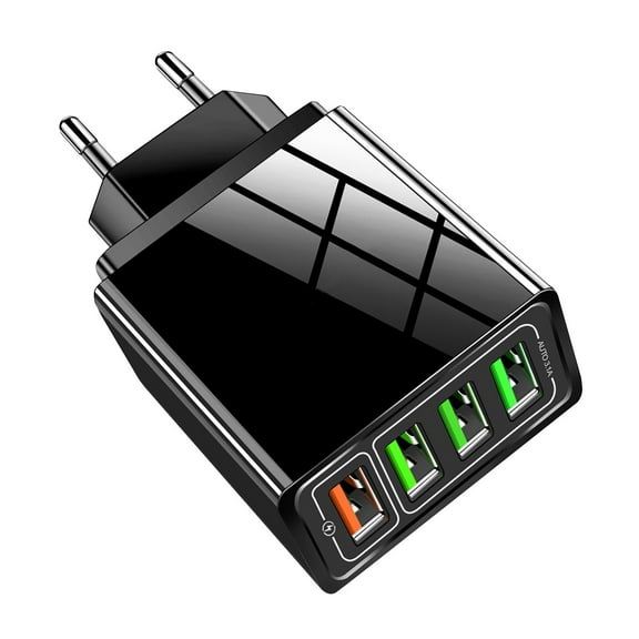 Wall Chargers Phone Charger Fast Charging for All Smartphones Charge Your Phone 4X Faster with Efficient Technology