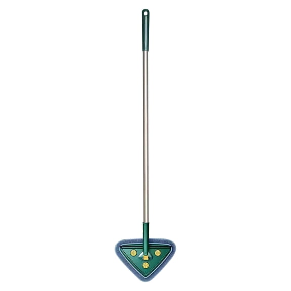 Wall Cleaner Mop with Long Handle, Wall Washer Cleaner Tool for Painted Walls, Windows, Floors, and Baseboards Green