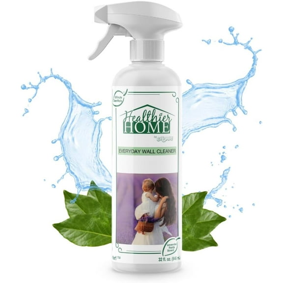 Wall Cleaner Spray: A healthier home. 5-minute wall cleaning. Four-in-one multi-functional