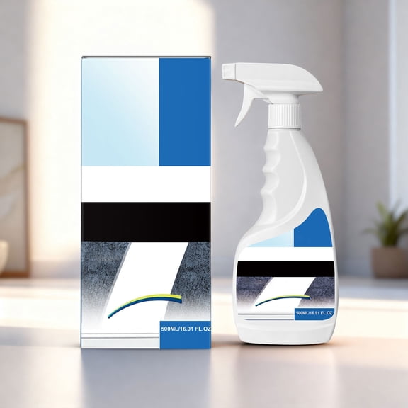 Wall Cleaner Spray, Wall Stain Remover, Scuff Mark Cleaner, Grease And Crayon Residue Remover, Multipurpose Surface Cleaning Solution For Walls Ceilings And Tiles