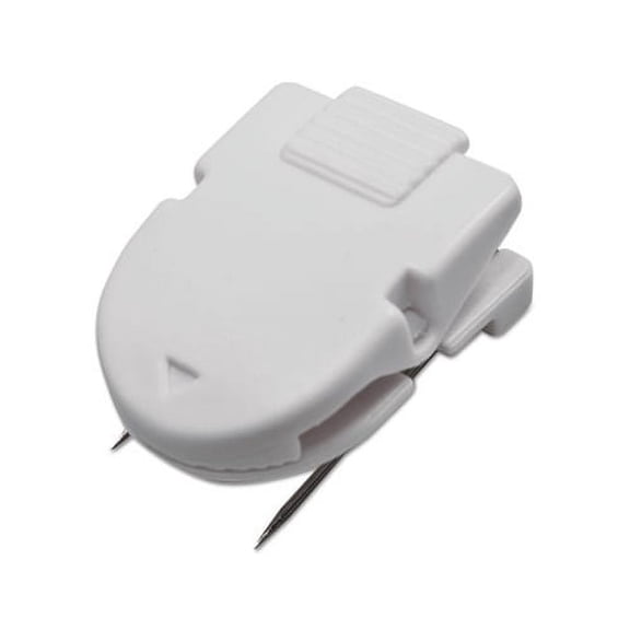 Wall Clips for Fabric Panels 40 Sheets, White, 4/Pack