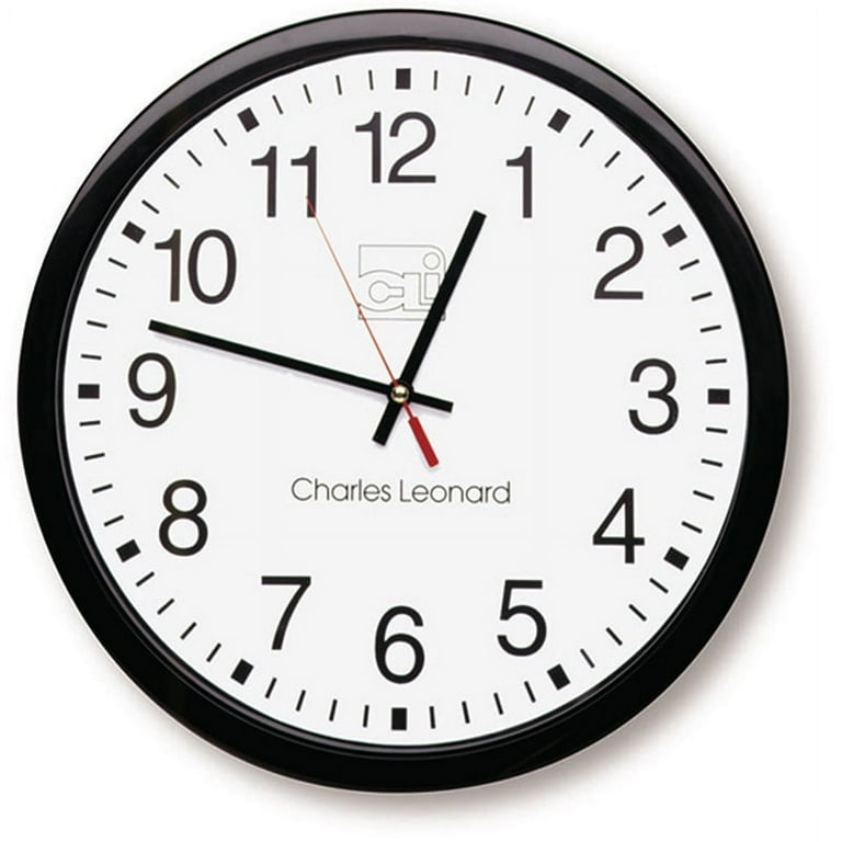 Wall Clock, 14 Thinline Quartz  Bundle of 10 Each 