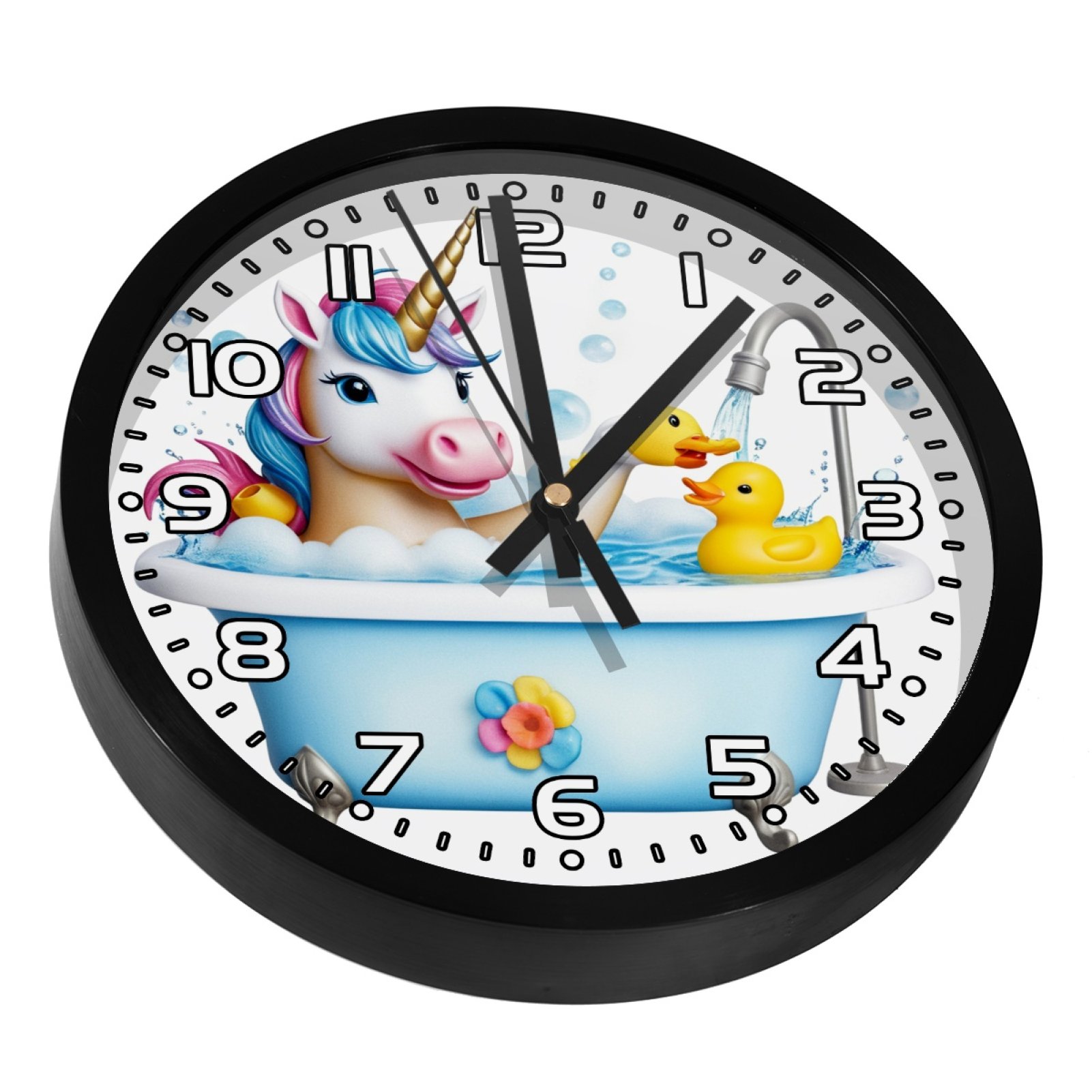 Wall Clock Clocks for Living Room Battery Operated Round Silent Clock 9