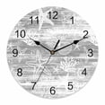 thumbnail image 1 of Wall Clock Coral Shell Starfish Clocks PVC Silent Non-Ticking Battery Operated Decorative Grey Summer Ocean Conch Round Clock for Home Living Room Kitchen Bedroom Office School Wall Decor 10 Inch, 1 of 9