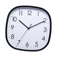 thumbnail image 1 of Wall Clock Digital Lightweight Hanging Design Non Ticking Creative Large Square Multifunction Art for Dining Room White, 1 of 8