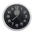 thumbnail image 1 of Wall Clock Home Decor or for a Patio/RV/Game Room 10" Round Silver Edge with a Black Face Featuring Your Choice of a Sci-Fi Science Fiction Themed Vinyl Decal - FREE Battery Included (Star Wars), 1 of 2
