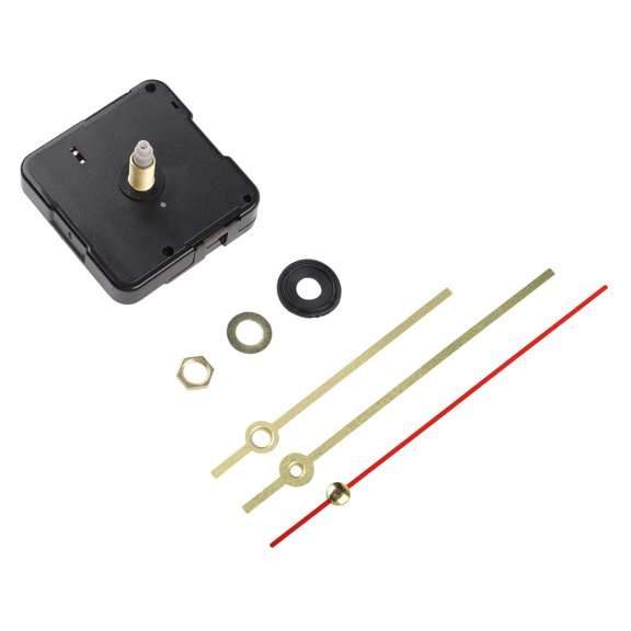 Wall Clock Mechanism Silent Quartz Movement Machine Wall Hands Pointer Set Long Shaft Movement Clock Repair Parts