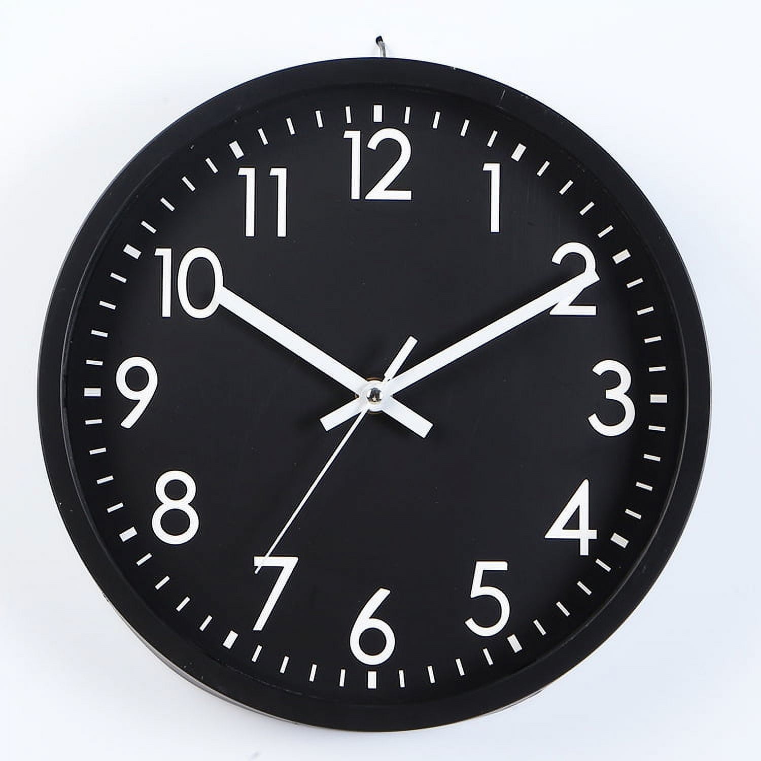 Wall Clock, Modern Wall Clocks Battery Operated, 10 Inch Simpel Silent