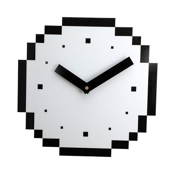 Wall Clock Mosaic Modern Silent MDF Material Ideal for Living Room Bedroom Office Decoration