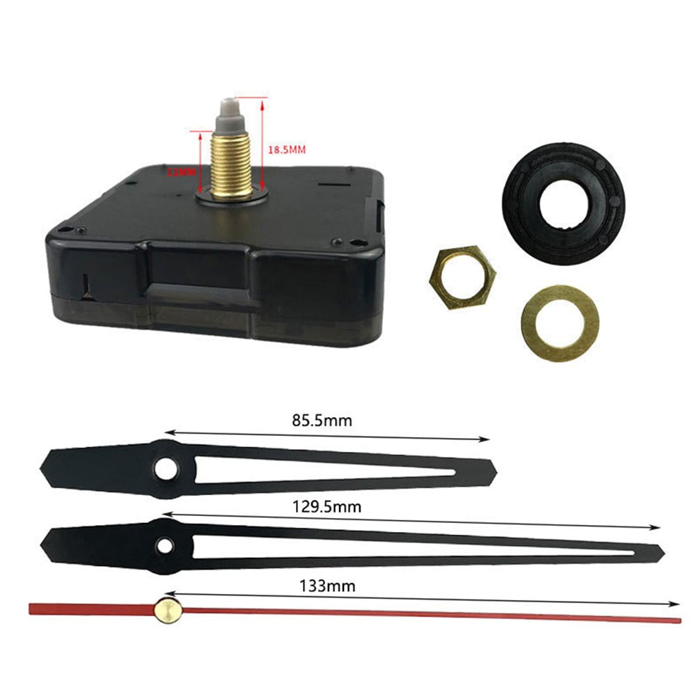Wall Clock Movement Mechanism Kit Battery Operated DIY Repair