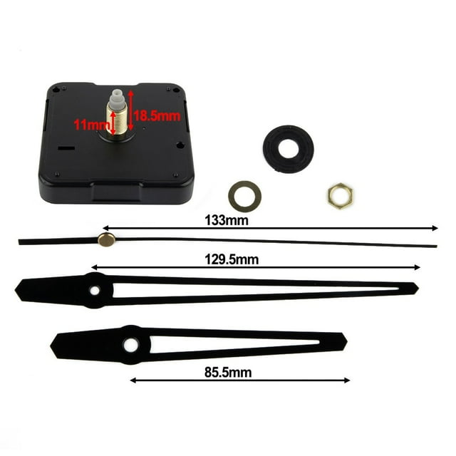 Wall Clock Movement Mechanism Kit Battery Operated DIY Repair