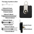 Wall Clock Movement Mechanism Kit Battery Operated Diy Repair