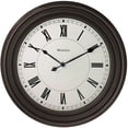 thumbnail image 1 of Westclox 16" Bronze Oil Rub Roman Numeral Wall Clock, 1 of 1