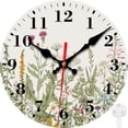 thumbnail image 1 of Wall Clocks Battery Operated, Mid Century Atomic Black Cat Silent Non Ticking Decorative Indoor Outdoor Wall Clocks for Living Room Kitchen Bedroom Bathroom 12", 1 of 6