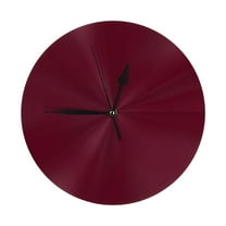 Wall Clocks Dark Scarlet RED Decorative for Living Room Kitchen Home Bedroom