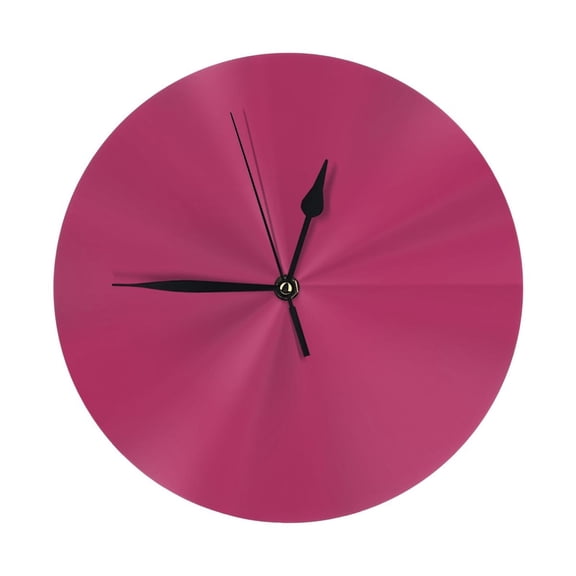 Wall Clocks Maroon PURPLE Decorative for Living Room Kitchen Home Bedroom