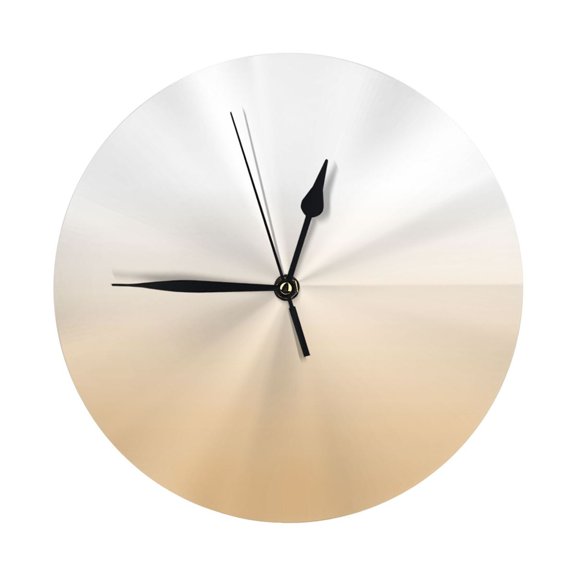 Wall Clocks gold fade white Decorative for Living Room Kitchen Home Bedroom