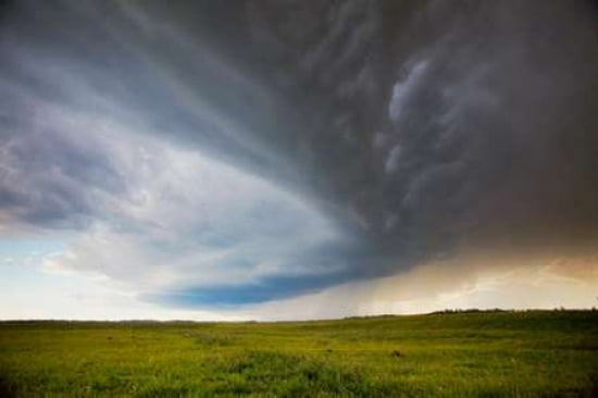 Wall Cloud Canvas Art - Roberta Murray (12 x 18)