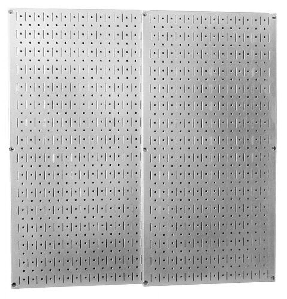 Wall Control 30P3232GV Galvanized Steel Pegboard Pack