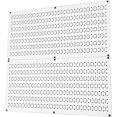 thumbnail image 1 of Wall Control 32"x16" Horizontal Pegboard Garage Organizer, White (2 Pack), 1 of 7