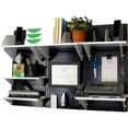 thumbnail image 1 of Wall Control B1296661 Office Wall Mount Desk Storage & Organization Kit, Black & White - 48 x 32 x 12 in., 1 of 5
