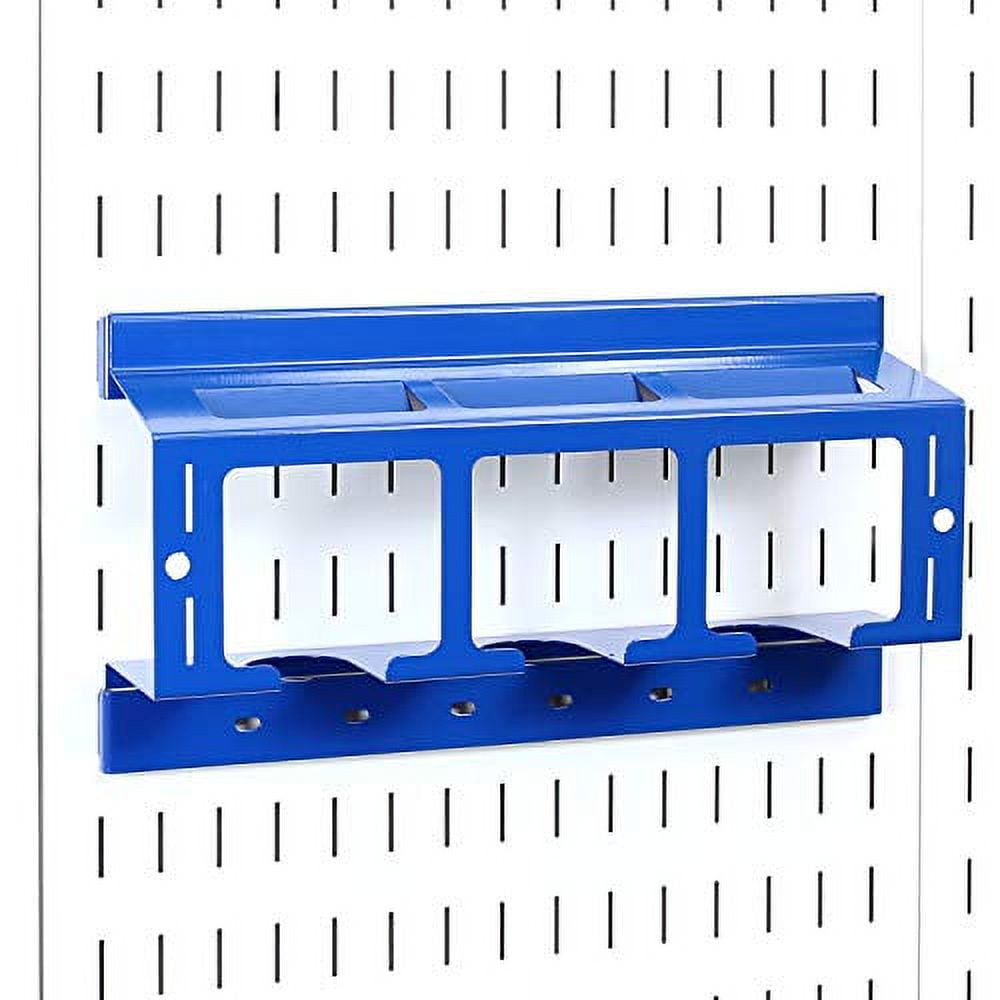 Plastic Bin Cabinet Organizer for Slotted Peg Boards - Wall Control
