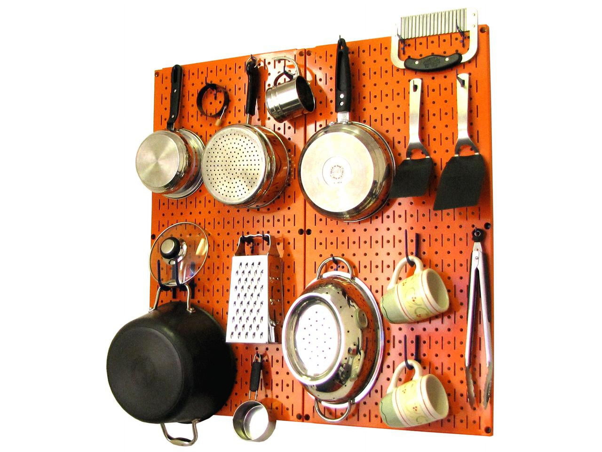 Wall Control Kitchen Pegboard Organizer Pots and Pans Pegboard Pack