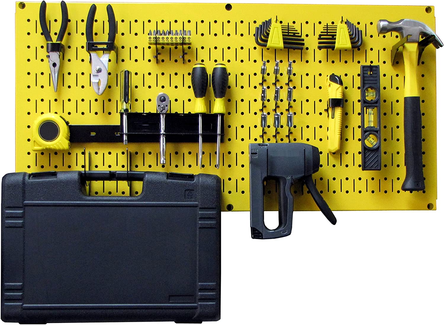 Wall Control Modular Pegboard Tool Organizer System - Wall-Mounted ...