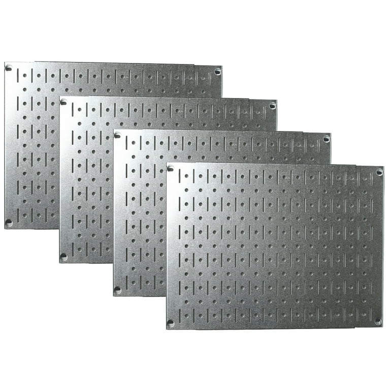 Office Wall Organizer - Steel Pegboard - Black - Wall Control