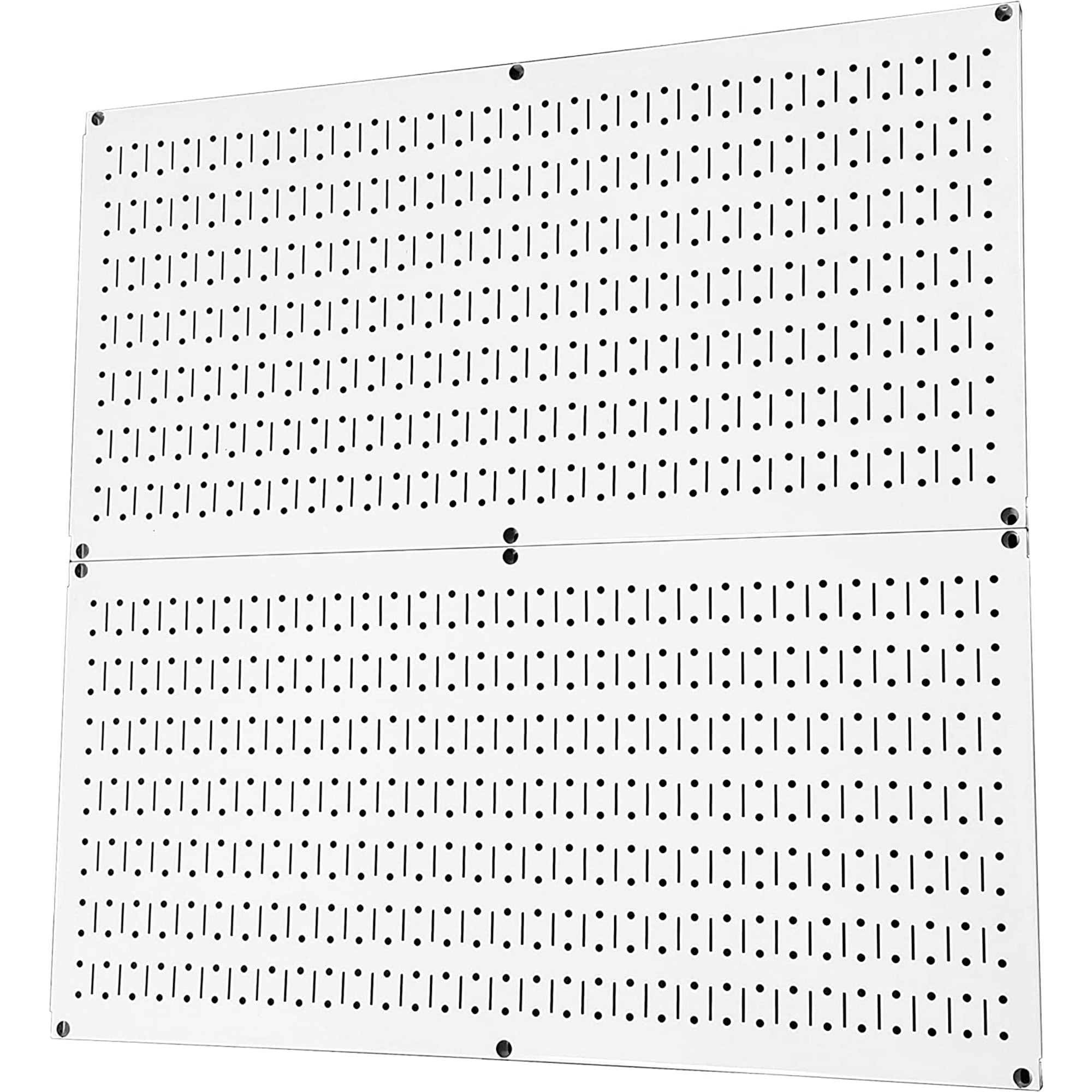 Wall Control Pegboard Rack Home Garage Tool Storage Organization White