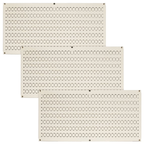 Wall Control Pink Metal Pegboard Pack – Two 32" X 16" Panels (Total 32" X 32") For Garage, Craft Room & Kitchen Storage – Made In USA