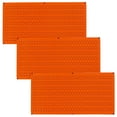 thumbnail image 1 of Wall Control Pegboard Value Pack - (3) Pack of Wall Control 16-Inch Tall x 32-Inch Wide Horizontal Orange Metal Pegboards for Wall Tool Storage Organization (Orange Pegboard), 1 of 9