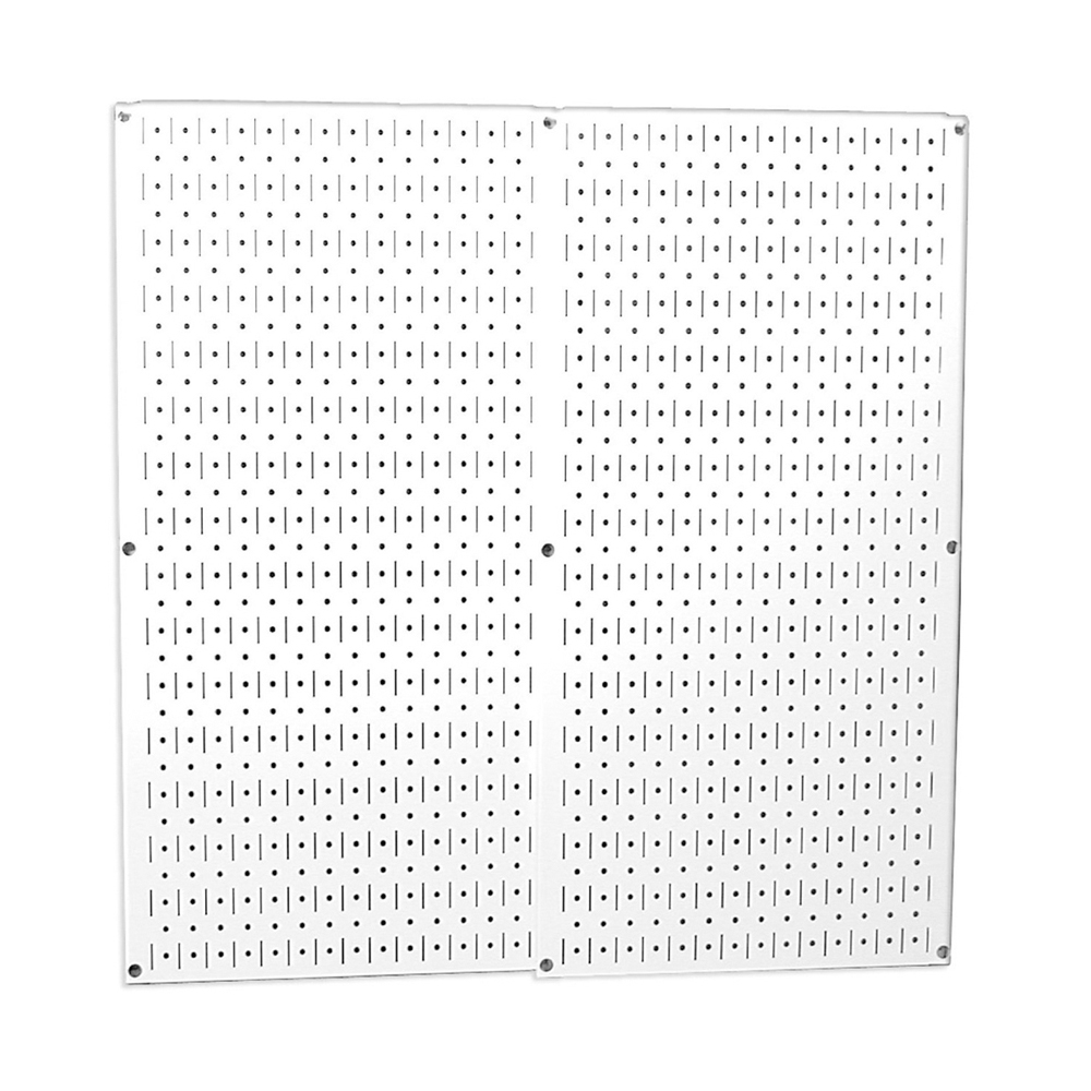 Wall Control Galvanized Steel Metal Pegboard Pack Two Pegboard Tool
