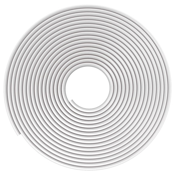 Wall Cord Hider Self Adhesive Wall Cable Concealer Flexible Cable Hider Cover White Wire Cover Raceway Wall Cord Cover Hider 4/6/8 Meter for Hiding Cable