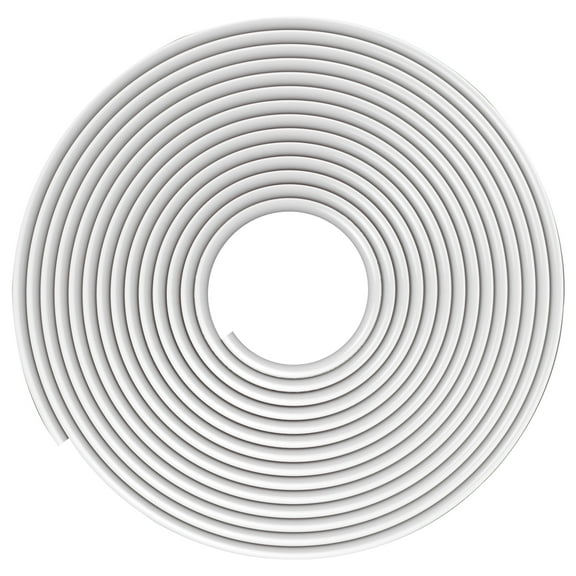 Wall Cord Hider Self Adhesive Wall Cable Concealer Flexible Cable Hider Cover White Wire Cover Raceway Wall Cord Cover Hider 4/6/8 Meter for Hiding Cable