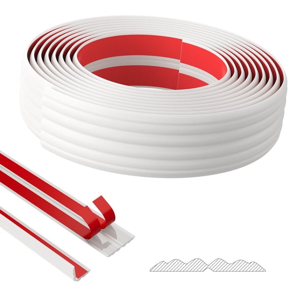 Wall Corner Protector Trim White 1.6in×20ft Inside Outside Edge Guard