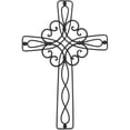 thumbnail image 1 of Wall Cross Floral Metal, 1 of 3