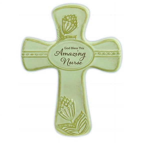 Wall Cross-Pottery-Amazing Nurse (8 )