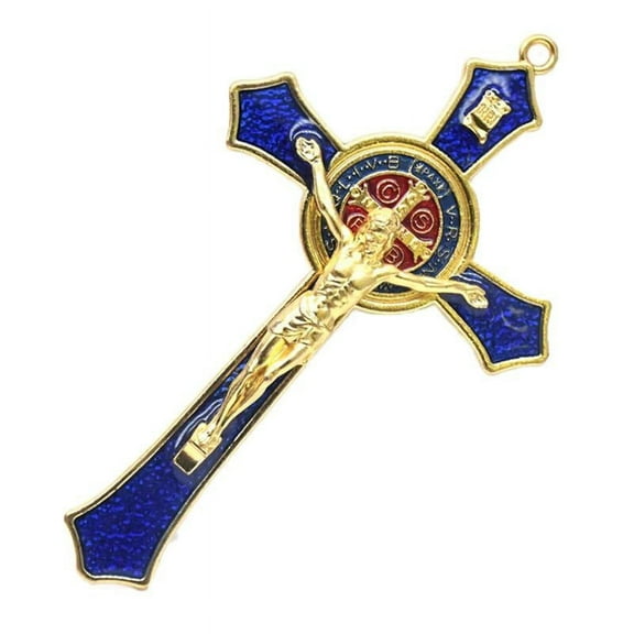 Wall Crucifix Cross -Jesus on The Stand Christian Decor for Living Room Bedroom Xmas Gifts