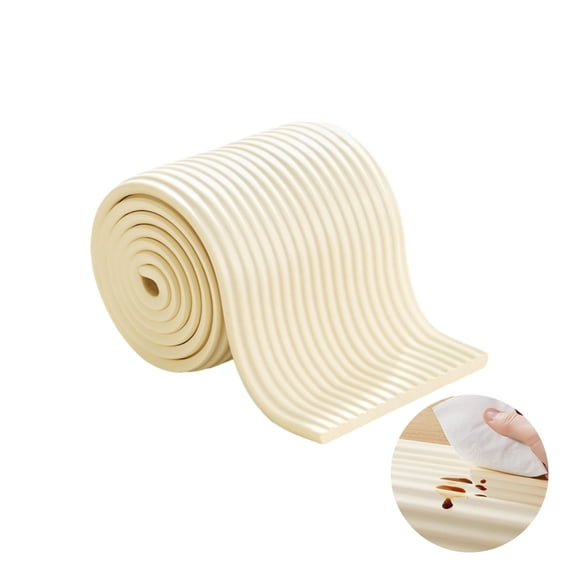 Wall Cushion Padding,78.7x15.75x0.47In Self-Adhesive Padded Sticker,QZS Decorative Beige Foam Padded Panel for Bedroom/Living Room,1pack