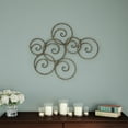 thumbnail image 1 of Wall Décor- Geometric Modern Art by Lavish Home (Gold), 1 of 8