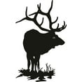thumbnail image 1 of Wall Decal An Elk Antlers Bow Arrow Zoo Africa Endangered Species Tiger Buck Wilderness Holiday Gift Ideas Sticker - Size: 20 Inches X 20 Inches, 1 of 3