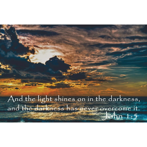 Wall Decal Bible Verse John Life Motivation Christ God Religious Pray Spititual Holy Bible Christian Worship Holiday Gift Decorating Ideas Sticker - Size: 12 Inches X 20 Inches