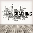 thumbnail image 1 of Wall Decal : Coaching People Management Feedback Goals Life Teaching Skills Learning Help Career Target Conflict Focus Quote 12 X 18 Inches, 1 of 2