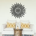 thumbnail image 1 of Wall Decal Mandala Vinyl Sticker Decals Lotus Flower Home Decor Boho Bohemian Bedroom Art Ornament Moroccan Pattern Namaste Yoga Studio, 1 of 1