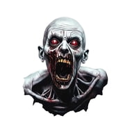 Wall Decal Sticker Scary Zombie Halloween 12 X 12 Inch Self Adhesive for Bedroom Dorm Party Home Decor