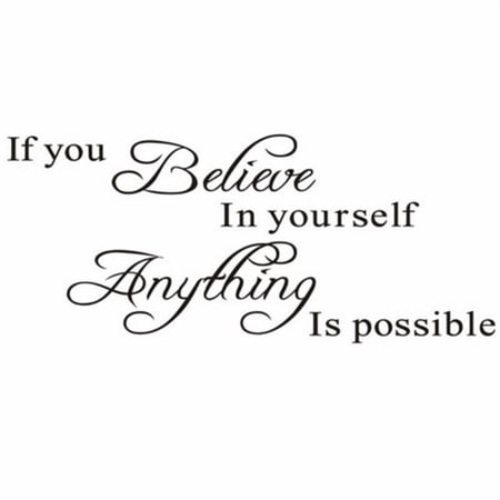 Wall Decal Stickers Removable Vinyl Art Quote Bedroom Mural DIY Home Room Decor