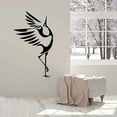 thumbnail image 1 of Wall Decal Symbol Good Fortune Bird Stork Nursery Kids Bedroom Interior Decor Door Window Vinyl Stickers Animals Art Mural 57x33cm, 1 of 4